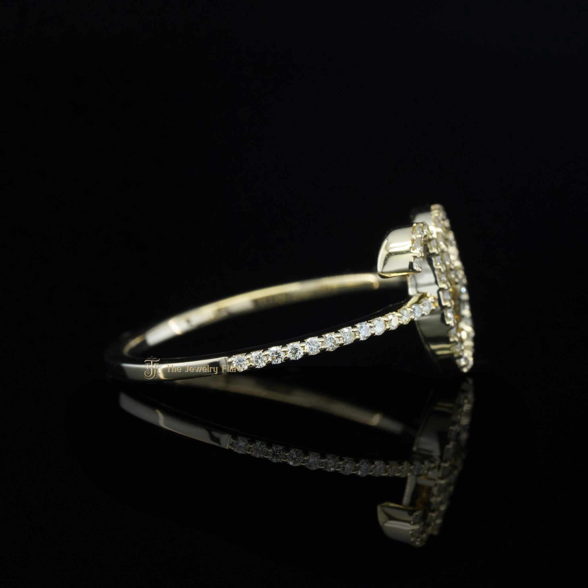 Zodiac Sign Leo Diamond Ring Second