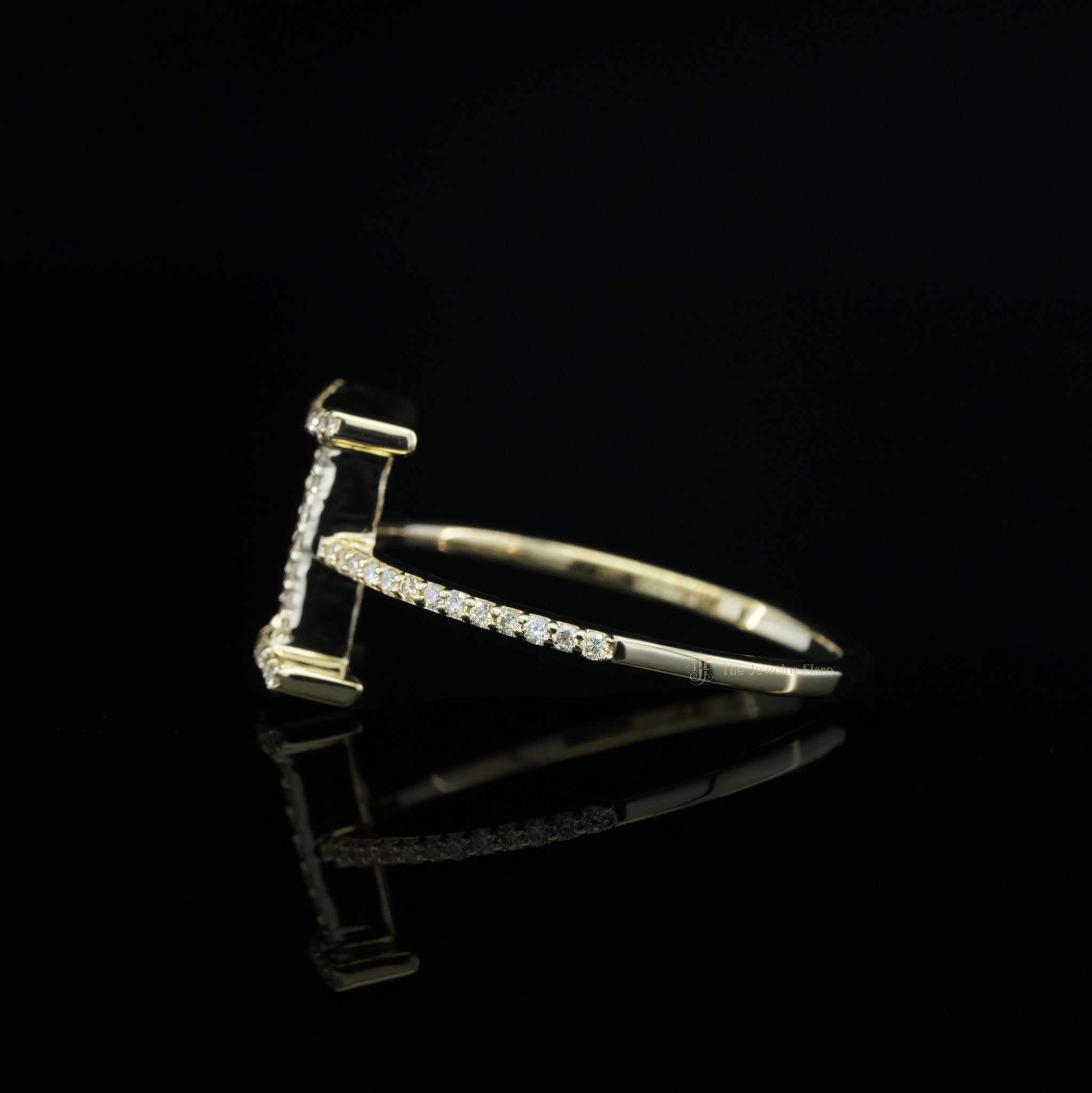 Gemini Zodiac Sign Diamond Ring Second