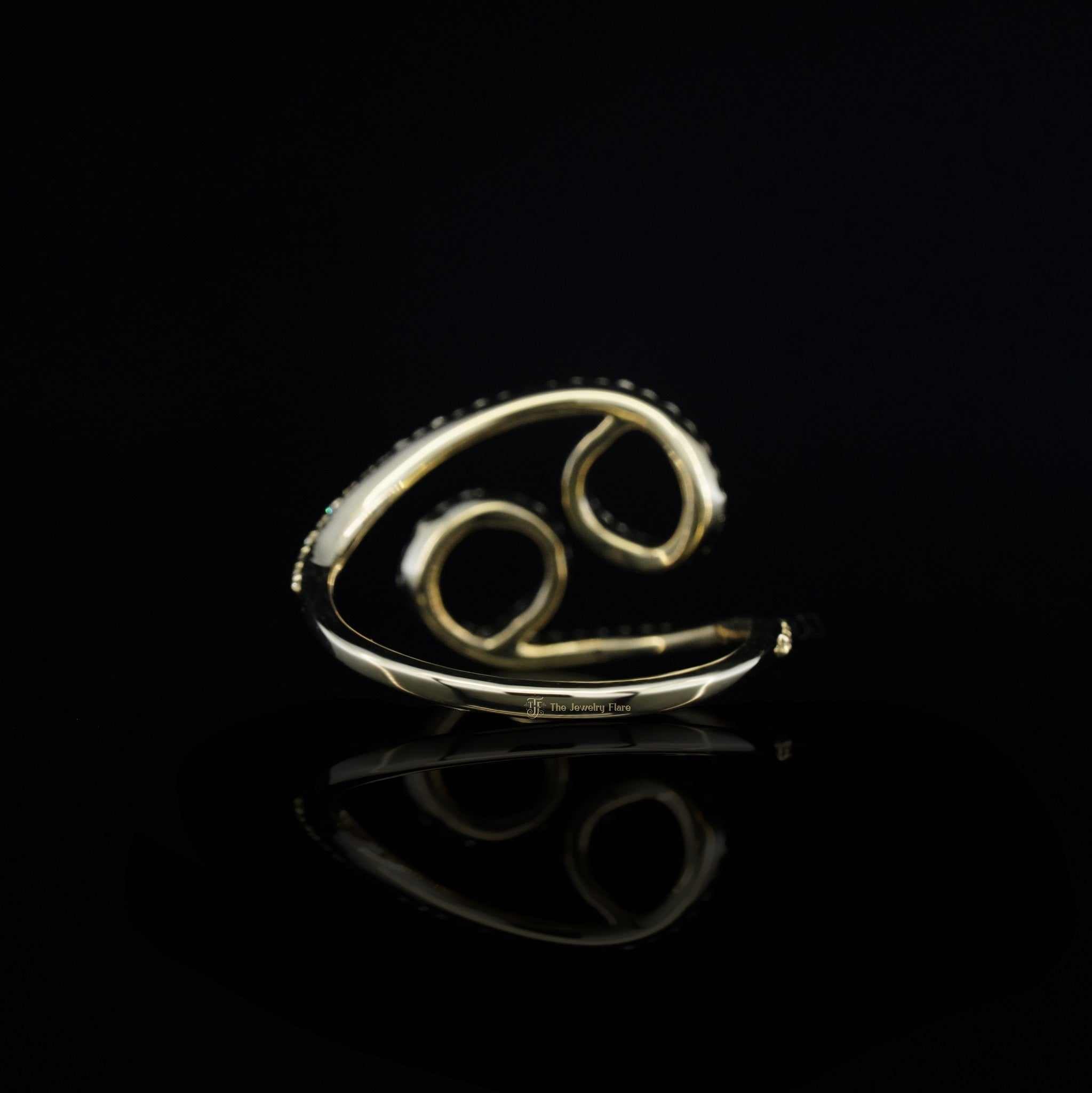 Astrology Cancer Zodiac Sign Diamond Ring Second