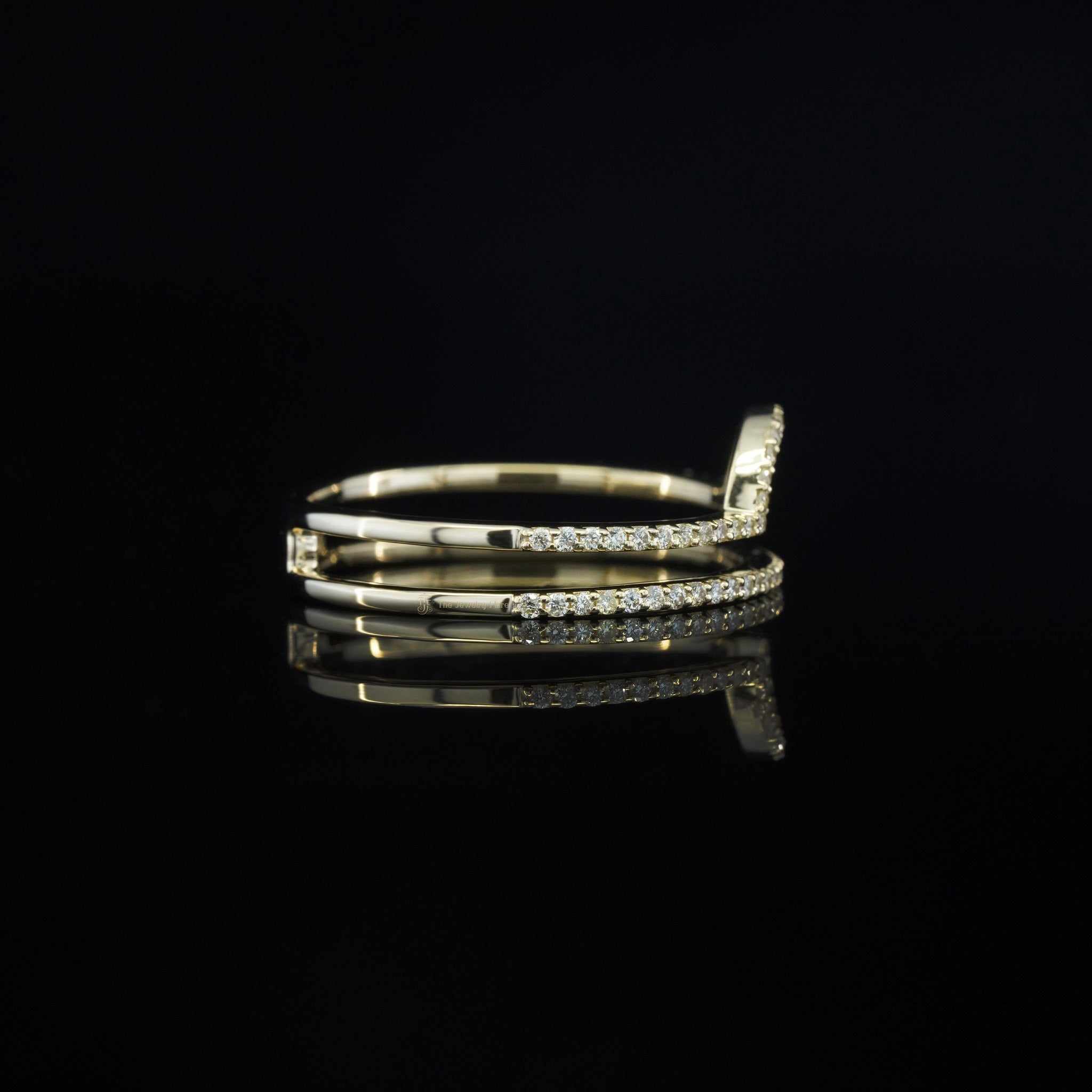 Astrology Zodiac Sign Libra Diamond Ring Fourth