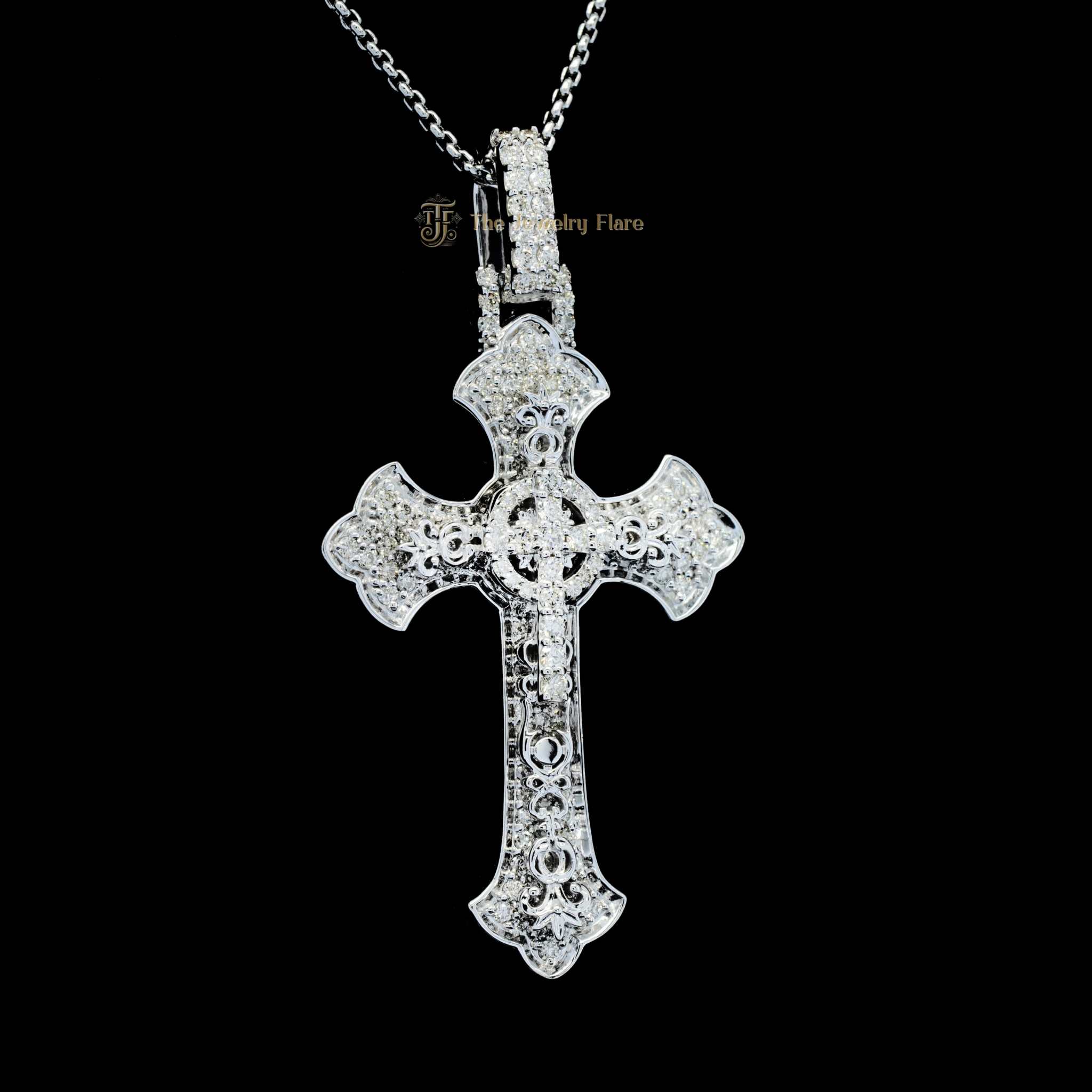 Stylish Hip Hop Cross Unisex Pendant Second