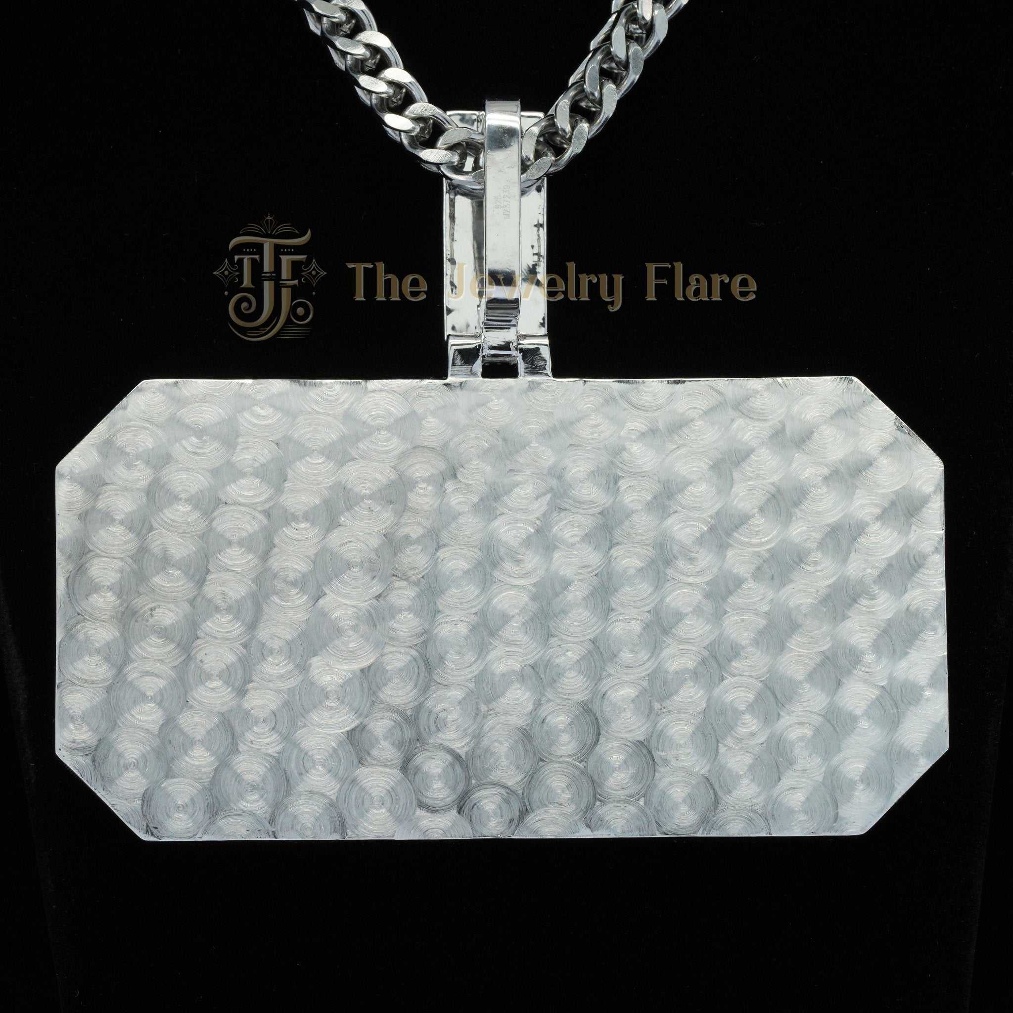 Baguette Moissanite Custom Letter Iced Out Hip Hop Pendant Forth