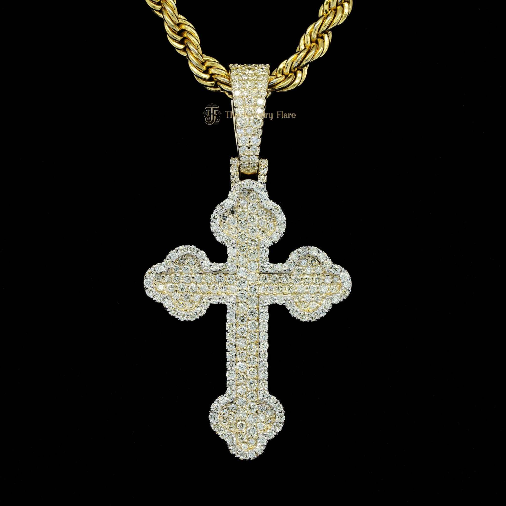 Iced Out Hip Hop Cross Pendant First