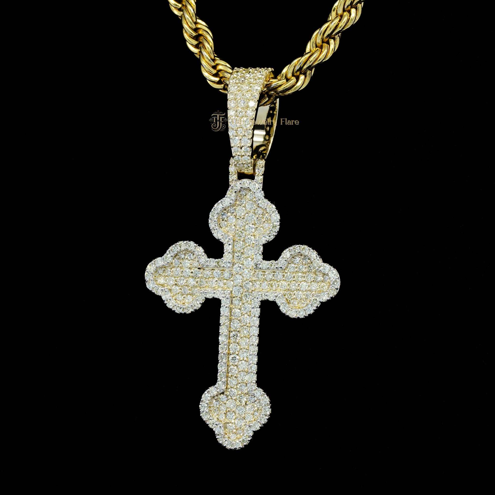 Iced Out Hip Hop Cross Pendant Second