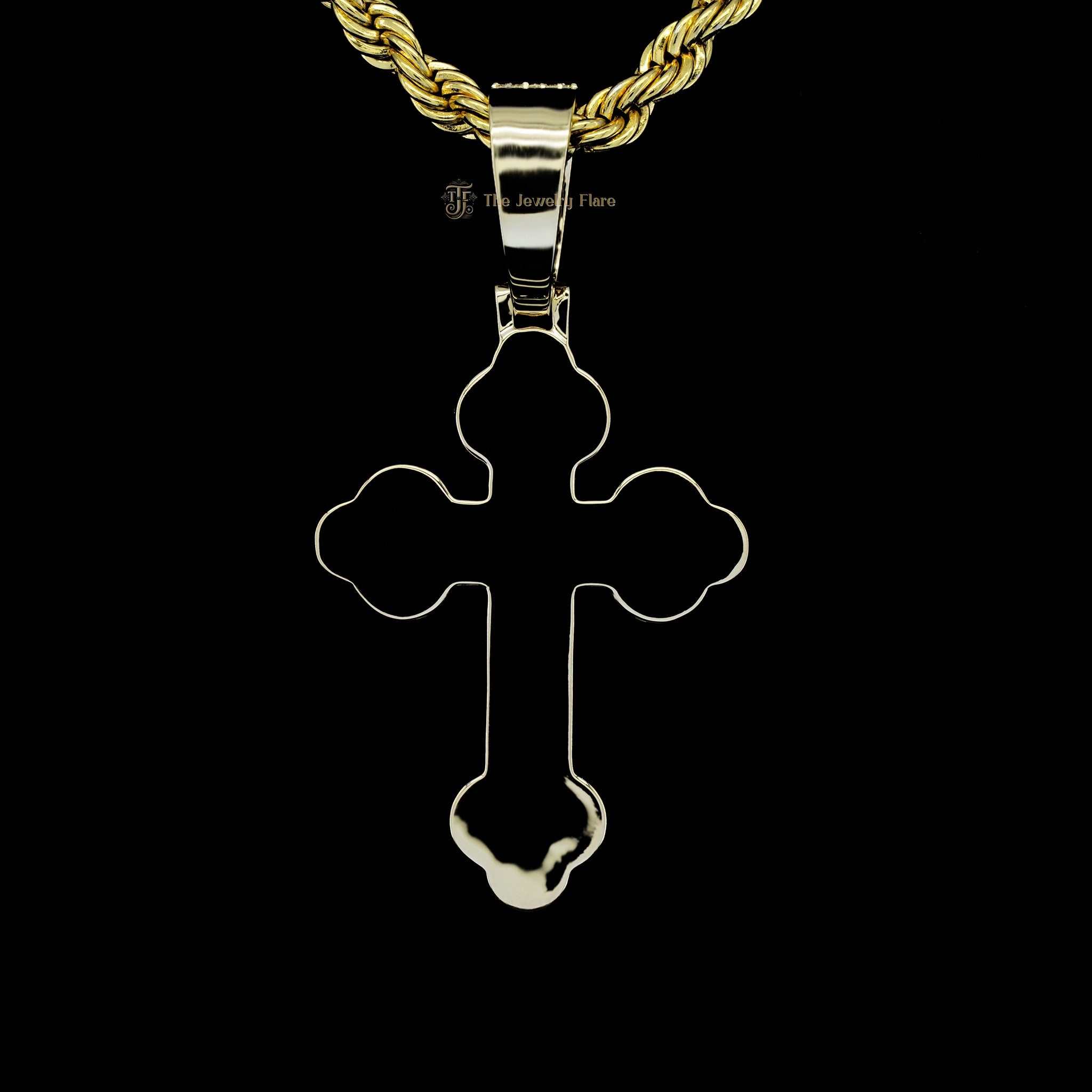 Iced Out Hip Hop Cross Pendant Fifth