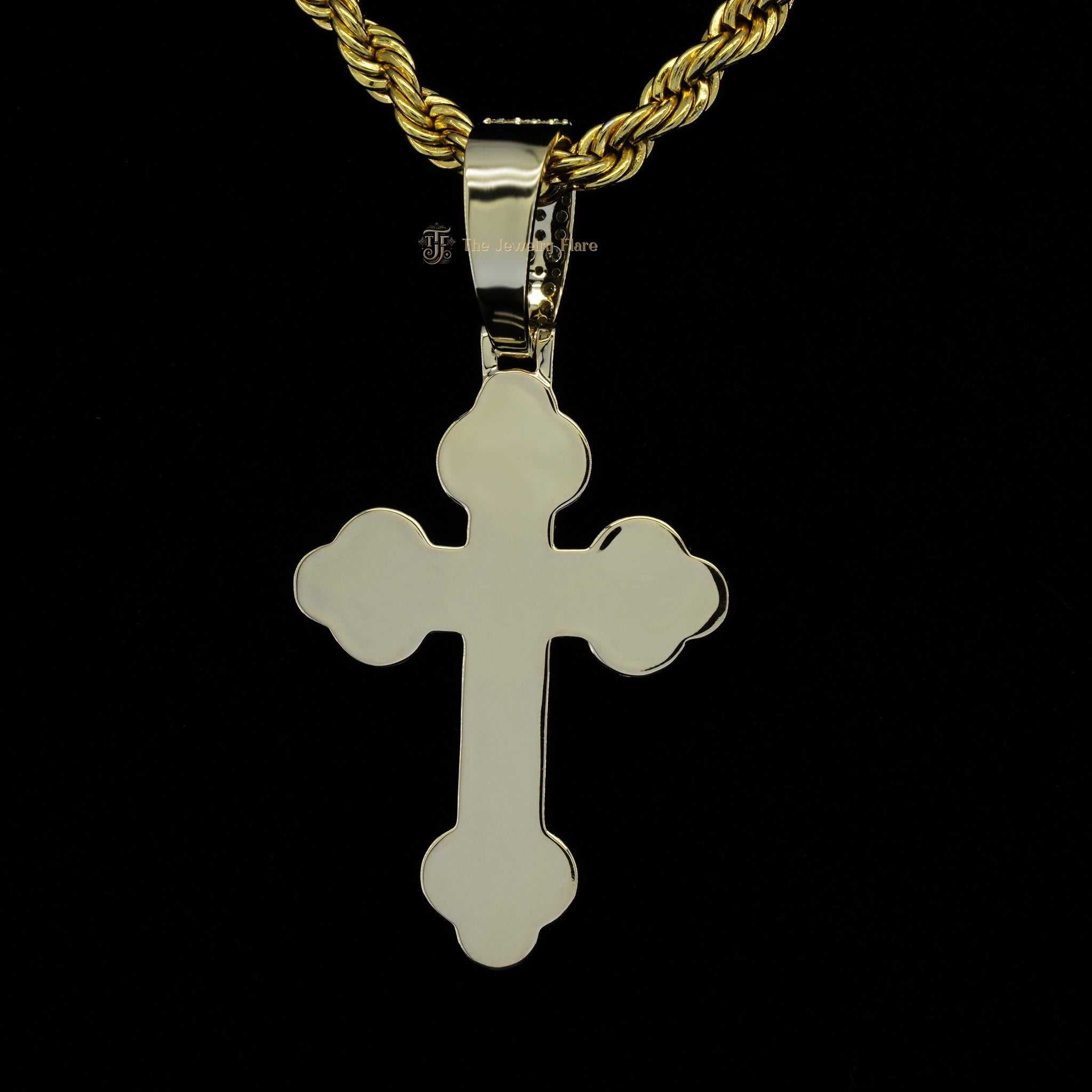 Iced Out Hip Hop Cross Pendant Forth