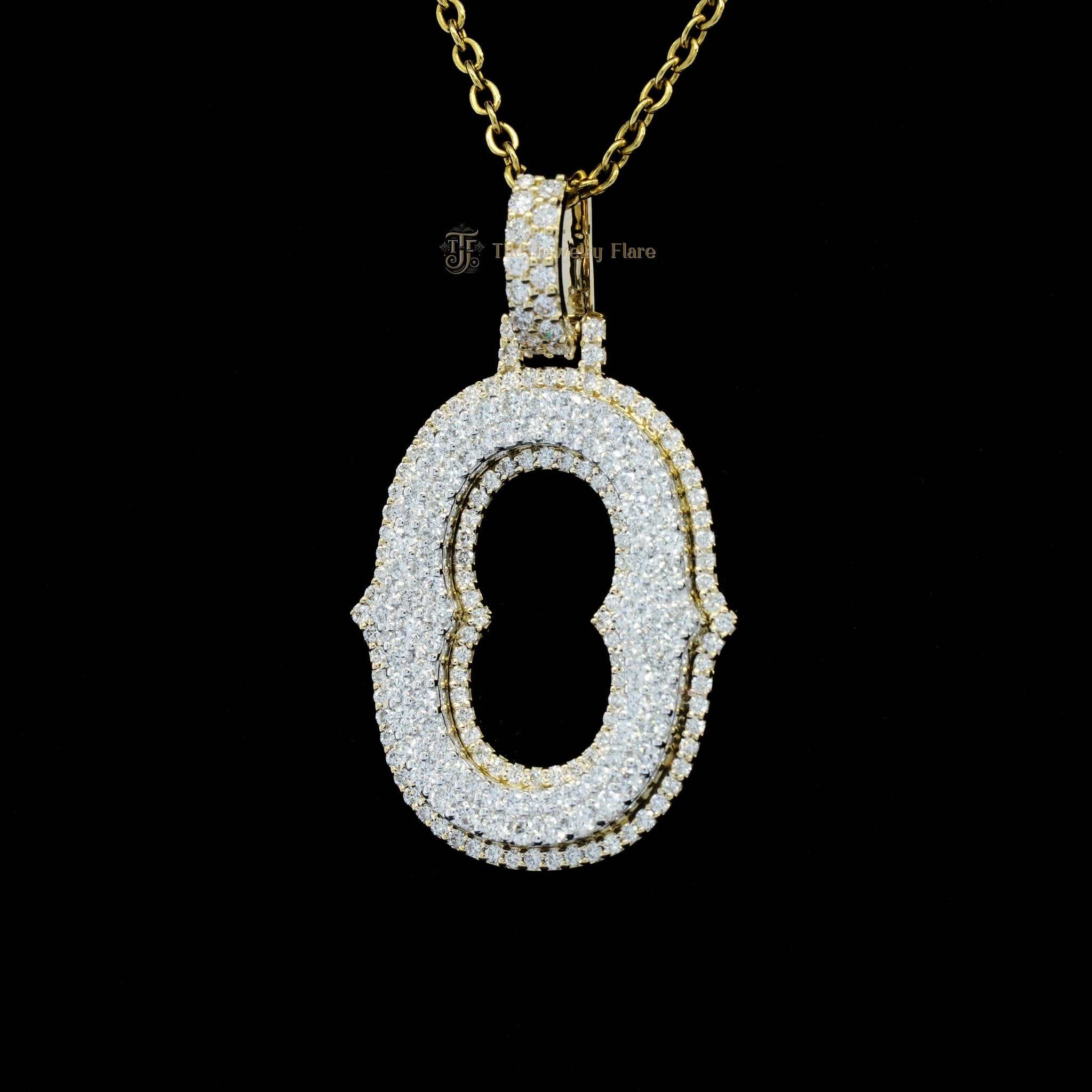 Hip Hop Iced Out Unisex Pendant Third