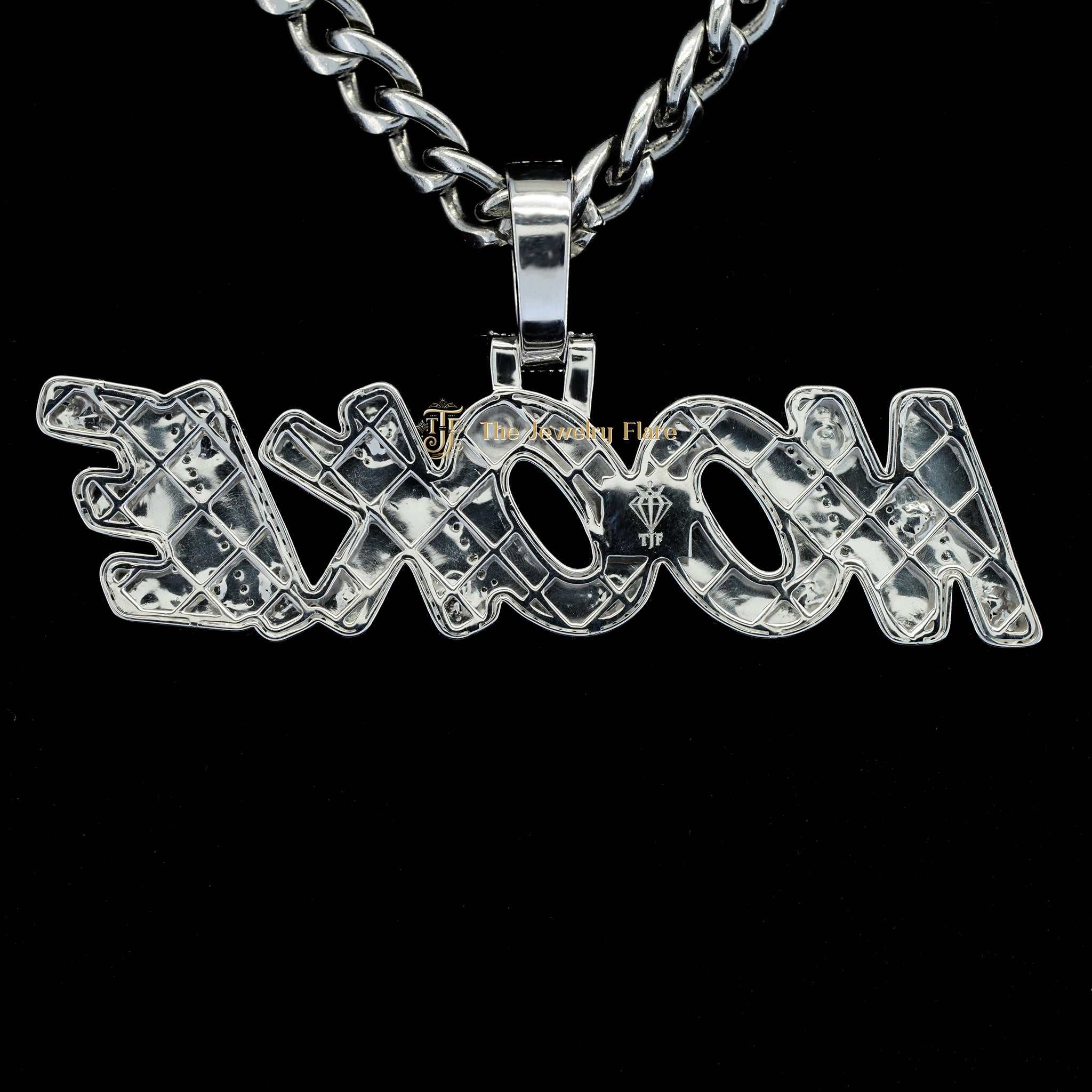 Custom NOOKIE Hip Hop Moissanite Pendant For Men