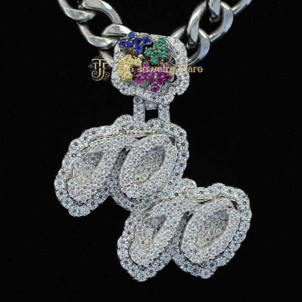 JOJO Custom Hip Hop Moissanite Diamond Pendant