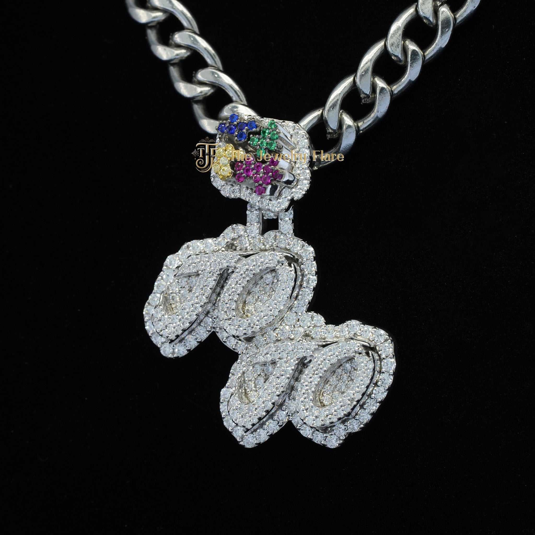 JOJO Custom Hip Hop Moissanite Diamond Pendant