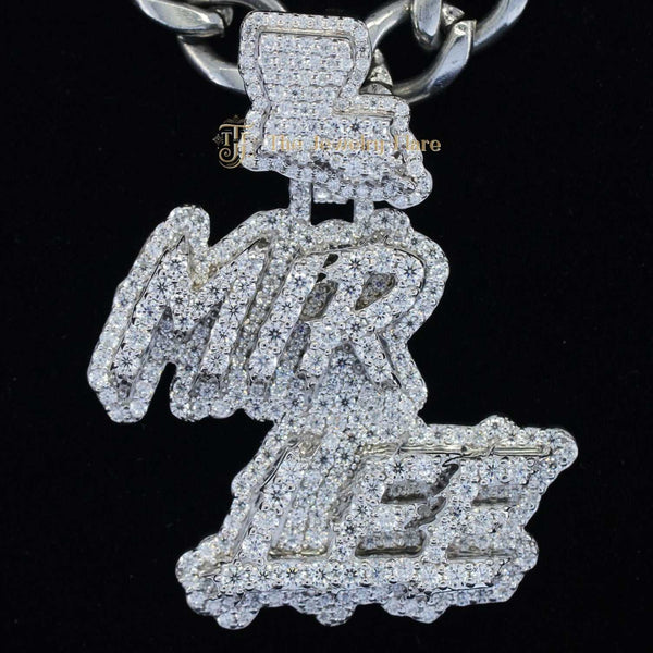 Custom MR LEE Name Hip Hop Pendant