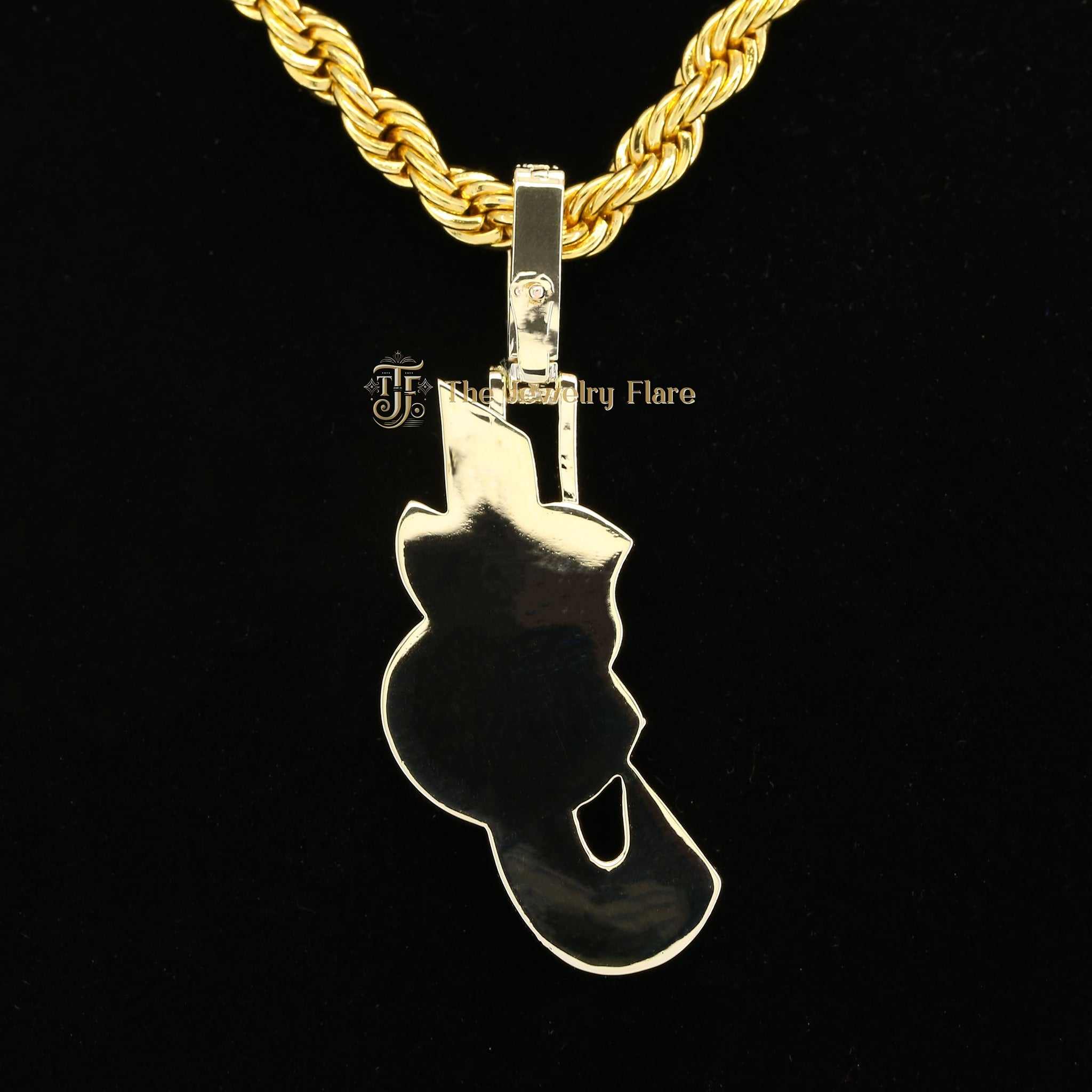 J5 Iced Out Custom Pendant Third