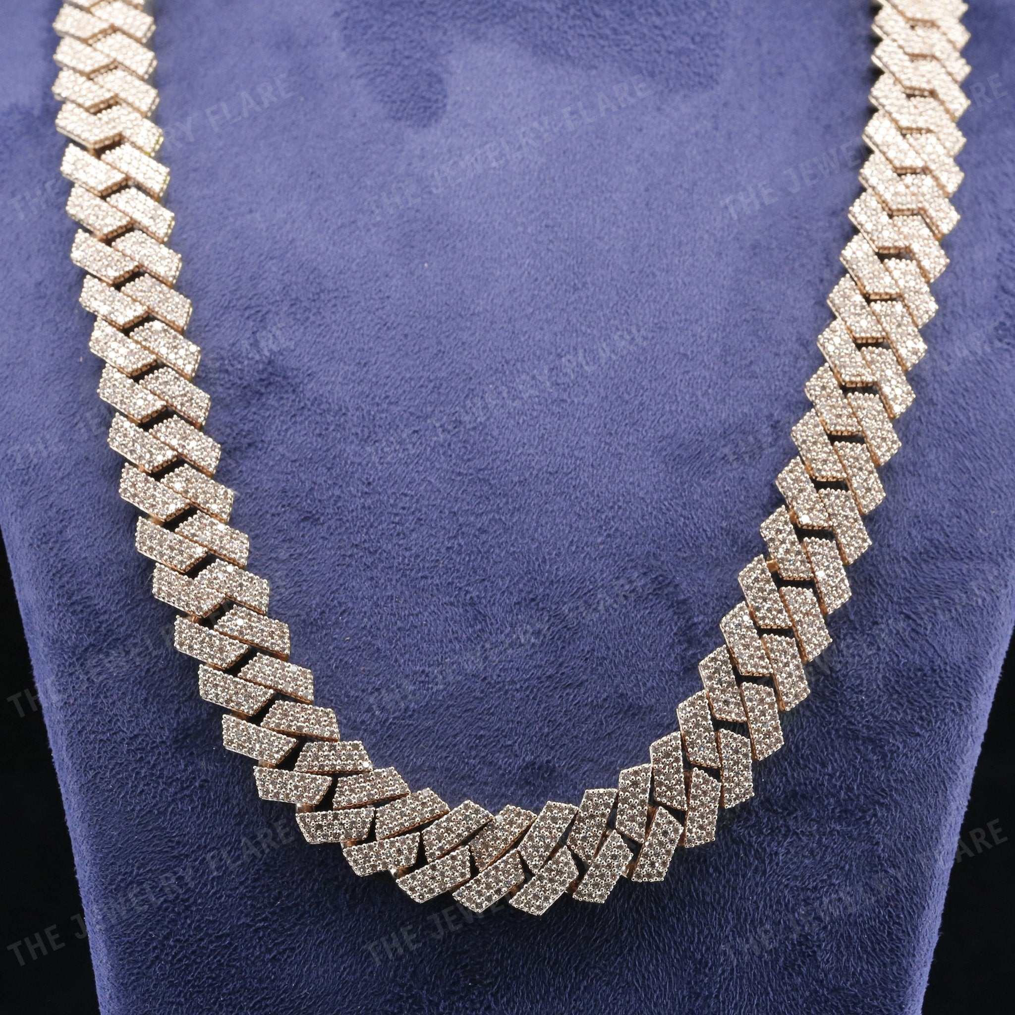 Moissanite Iced Out Miami Cuban Chain Six