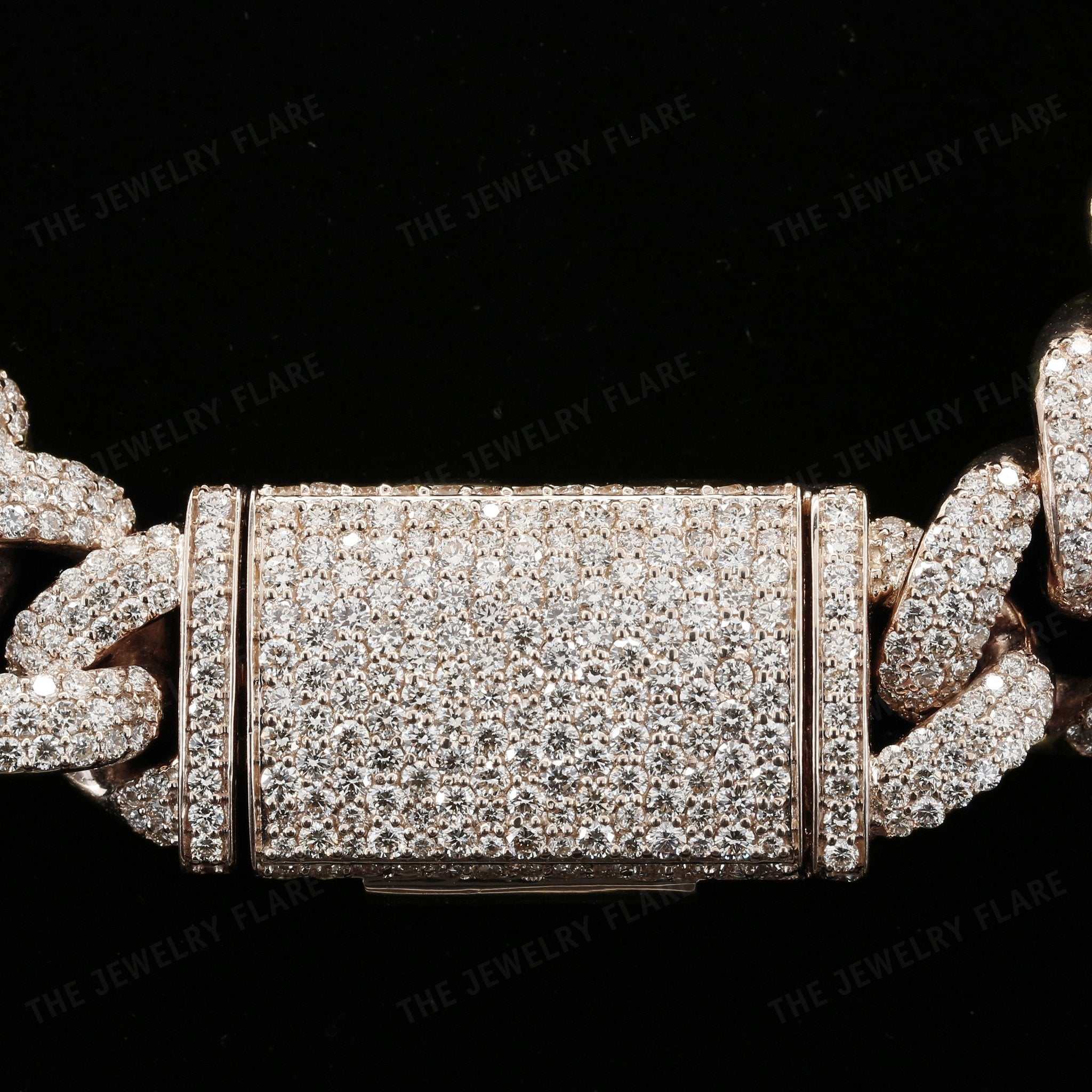 Moissanite Miami Cuban Link Chain Necklace Eight