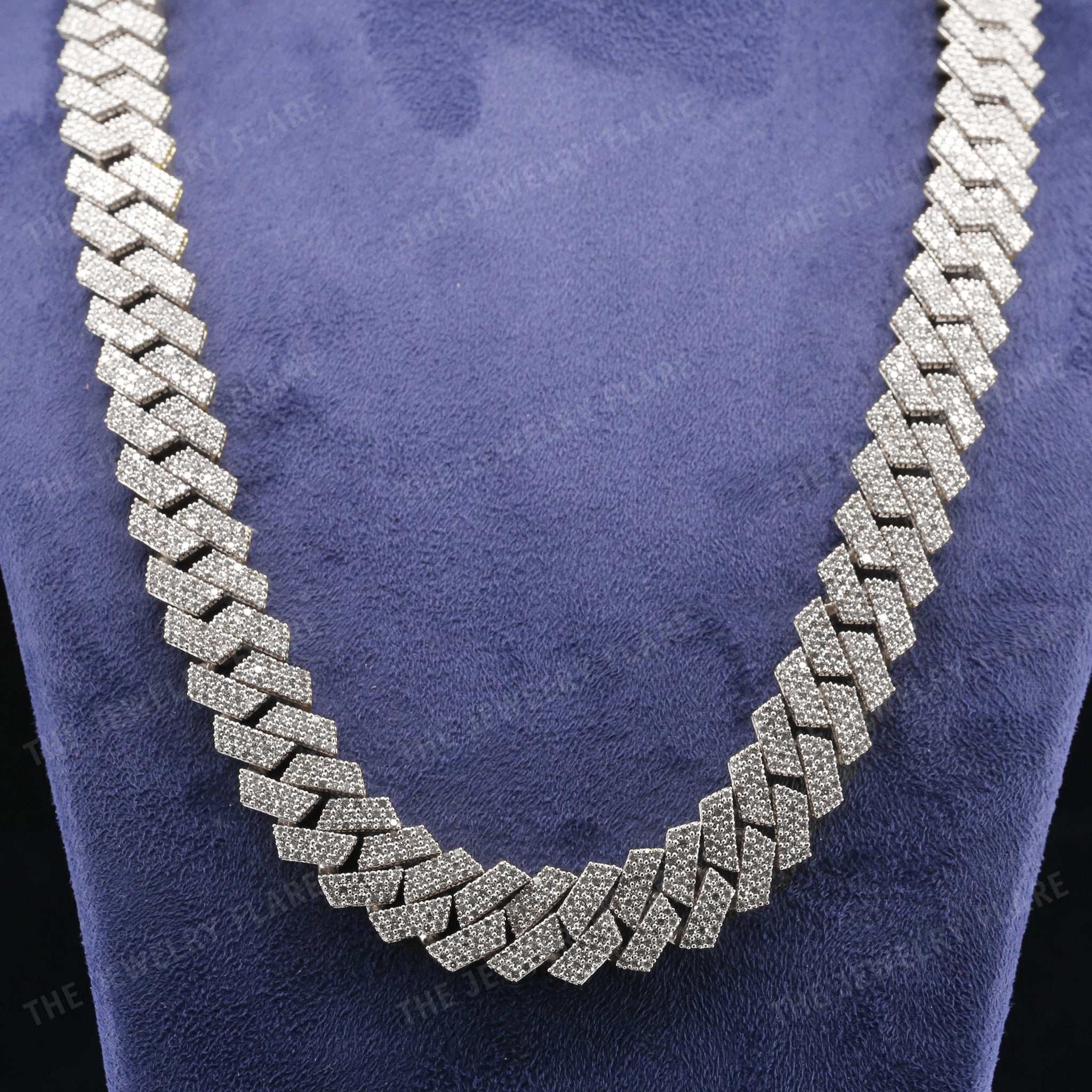 Moissanite Iced Out Miami Cuban Chain Seven