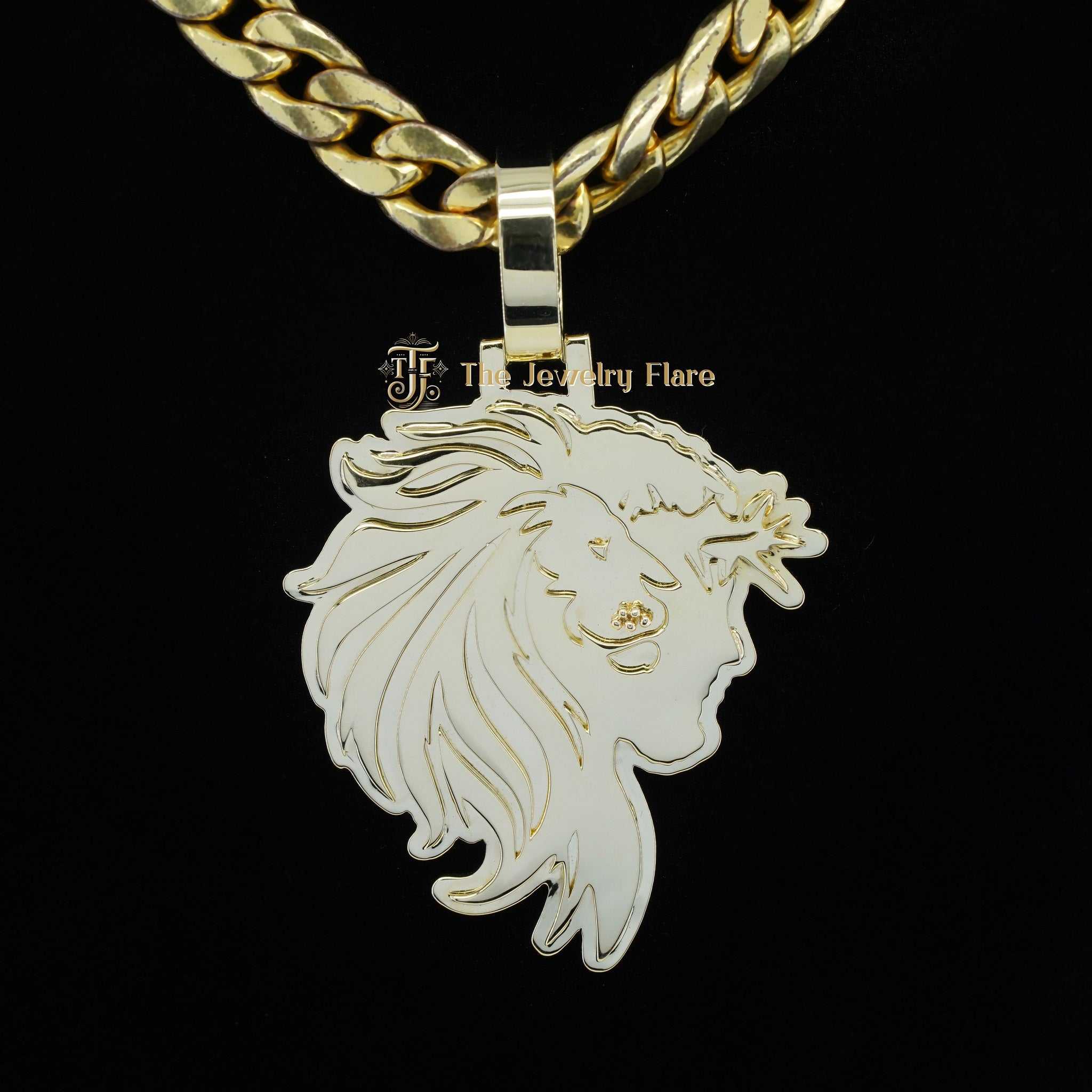 Personalized 14K Gold Pendant Third