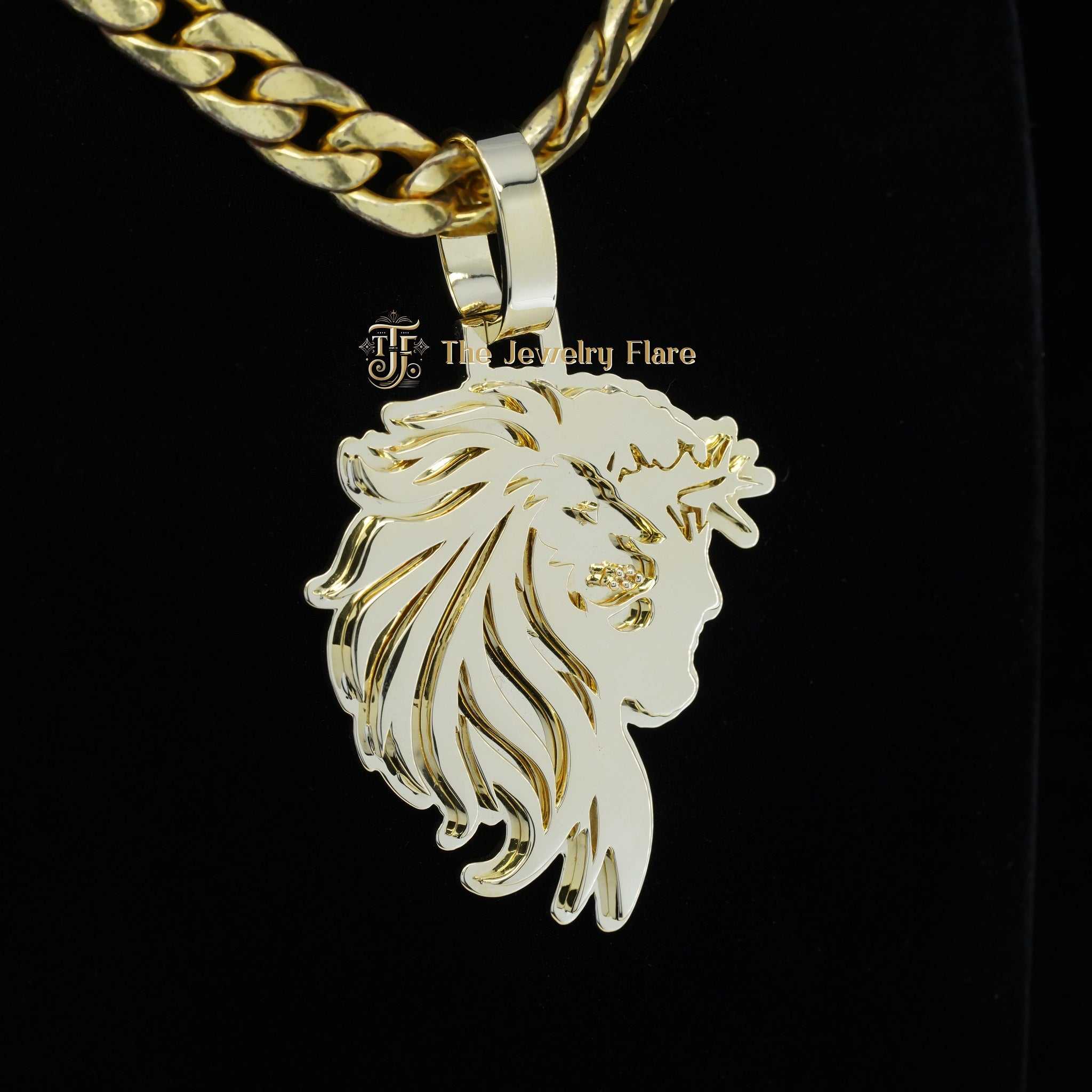 Personalized 14K Gold Pendant First